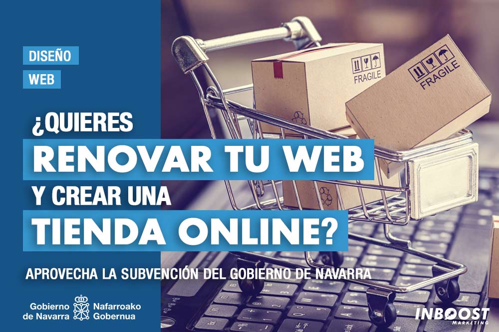 Subvención del Gobierno de Navarra para ecommerces