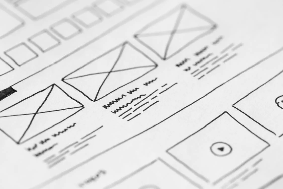 boceto de pagina web